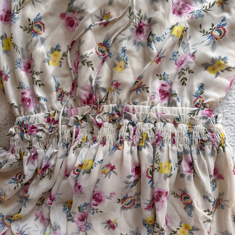 Anthropologie Current Air print floral mini - Picture 3 of 8